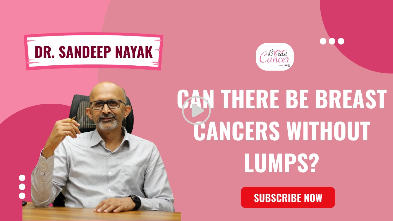 Can there be breast cancers without lumps